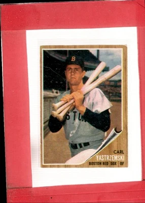 1962 Topps #425 Carl Yastrzemski VG+ Very Good Plus Red Sox ID:70840 - Image 1 of 2