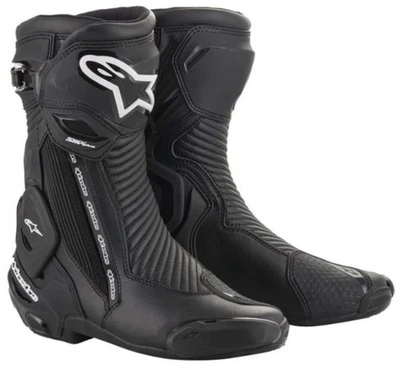 ALPINESTARS SMX Plus V2 Motorrad Stiefel Sportstiefel Rennstiefel schwarz 39 - Bild 1 von 4