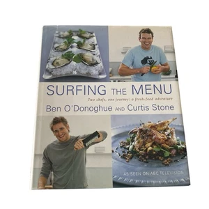 Surfing the Menu: Two Chefs, One Journey: Curtis Stone Ben O'Donoghue Aust Cooks - Picture 1 of 21