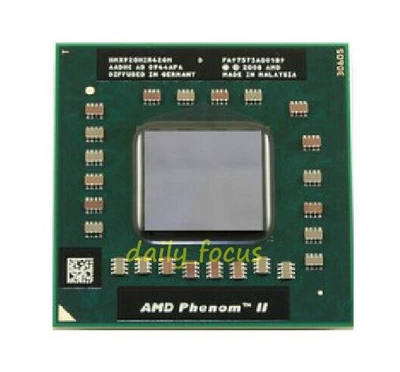 AMD Phenom II P840 HMP840SGR32GM 1.9 GHz laptop Socket S1 CPU Processor - Image 1 of 3