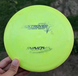 Gebrauchtes DAYGLOW PFN Star Destroyer Innova Disc Golf 167g Pop Top - Bild 1 von 3