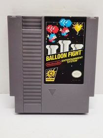 Balloon Fight (Nintendo NES, 1989) Authentic Tested Game Cartridge