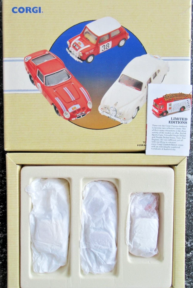 Modellautos 1:50 Corgi Toys Tour de France Ferrari, Jaguar, Mini Art Nr 9770  #6 - Bild 1 von 1