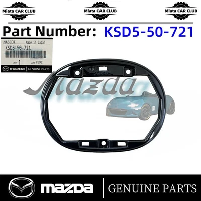 Soporte de montaje con emblema delantero genuino MAZDA CX-5 KF 22-25 KSD5-50-721 OEM Foto 1 de 4