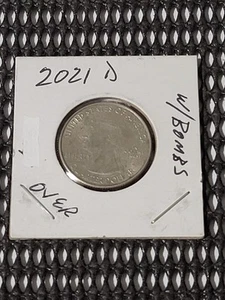 2021 D Tuskegee Airmen Quarter With Die Chip Error - Picture 1 of 3