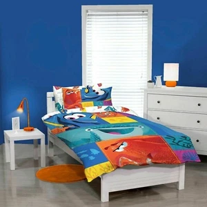 Disney Pixar Finding Nemo Dory Licensed Quilt Cover Set Single 140 x 210cm Fish - Picture 1 of 1