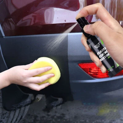 S3 Car Plastic Restorer Polish Cleaner  Agent Hydrophobic Coating HGKJ Universal — 第 1/4 张图片