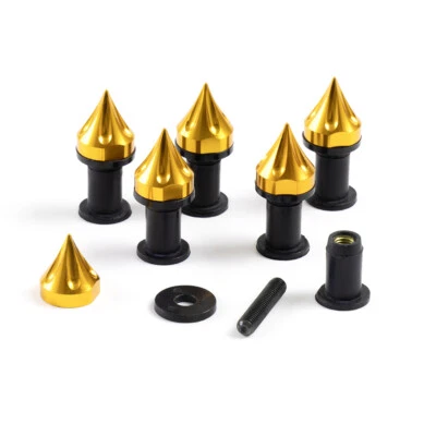 Kit de pernos de parabrisas Spike para Kawasaki ZX-14R ZZ-R1400 2006-2019 07 pernos de tornillo Foto 1 de 4