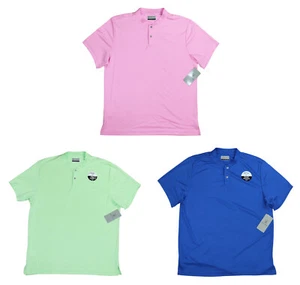 PGA Tour Moisture Wicking Baseball Style Short Sleeve Men's Golf Shirt NWT - Picture 1 of 7