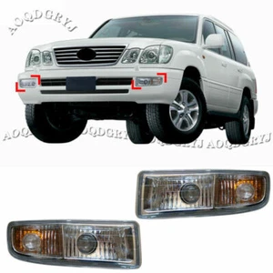 2X Front Bumper Driving Lamp Fog Light Cover Assembly For Lexus LX470 1998-2002 - Bild 1 von 4