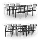 Patio Dining Set Garden Outdoor Table and Chair Furniture 7/9 Piece vidaXL