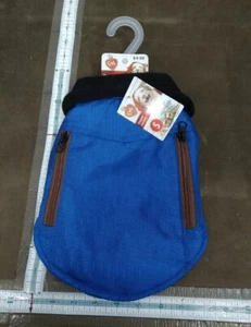 Winter Pet Dog Puppy Clothes Zippers Sweater Coat cat Vest Jacket blue small 10" - Picture 1 of 3