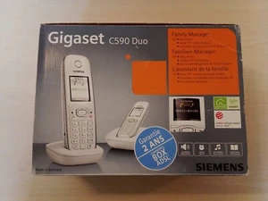 Téléphones Gigaset Duo C590 Siemens POUR PIECE BIEN LIRE L'ANNONCE - Photo 1/2