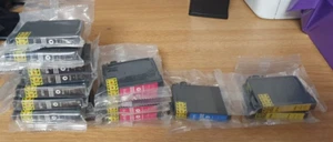 16 x Non-OEM Ink Cartridges To Replace Epson T0711 T0712 T0713 T0714 SK032 AA 04 - Picture 1 of 5