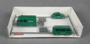 WIKING 093500/0935 00 (Spur N,1:160) 3-tlg. Set Polizei - Einsatzfahrzeuge NEU! - Picture 1 of 3