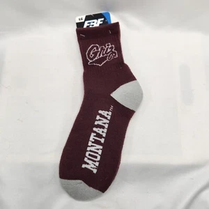 Calze Montana Grizzlies Griz Uomo Taglia Large 10-13 MSU - Foto 1 di 5