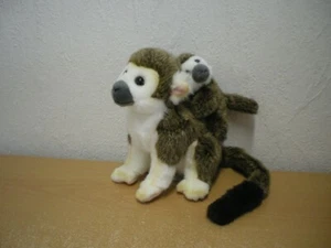 Leosco/Uni-Toys - Totenkopfäffchen mit Baby (Plüsch) - Bild 1 von 1