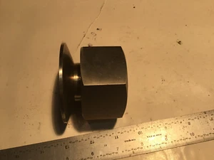 1 pc Stainless Steel Tri Clover 2-1/2" to 1-1/2" NPT Female Adapter New (49) - Picture 1 of 5