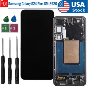 OLED LCD Touch Screen Digitizer For Samsung Galaxy S24 Plus 5G S926u S926a S926w - Picture 1 of 6