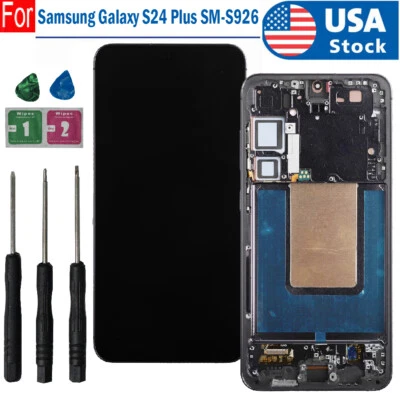 OLED LCD Touch Screen Digitizer For Samsung Galaxy S24 Plus 5G S926u S926a S926w