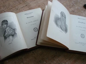 Makers of History Josephine Hortense Abbott 1901 Engravings Lot 2 Book Napoleon - Picture 1 of 13