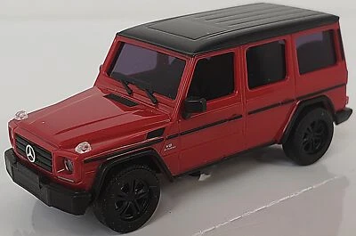 Busch NEW HO 1/87 Scale Mercedes Benz G Class SUV in Red & Black Finish - Image 1 of 4