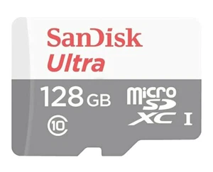 128GB SanDisk Ultra MicroSD 128GB 100MB/s Class 10 UHS-1 - Picture 1 of 2