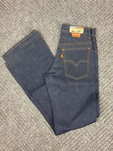 Vintage Levi’s Dura Plus Student 25x31 Bell Bottom Deadstock Orange Tab NOS - Picture 1 of 19