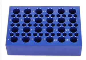 Aluminum Ice Box Centrifuge Tube Block Thermostat PCR Freezing Module 0.2-50ml - Bild 1 von 9