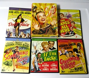 The Carmen Miranda movie Collection (DVD Box Set) Musicals buy 2 get 1 FREE - Picture 1 of 10