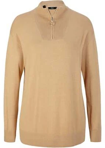 Neu Troyer Pullover Loose-Fit Gr. 40/42 Latte Macchiato Damen-Pulli Oberteil - Bild 1 von 1