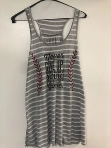 Bella tank top women's Large GRAY - Picture 1 of 2