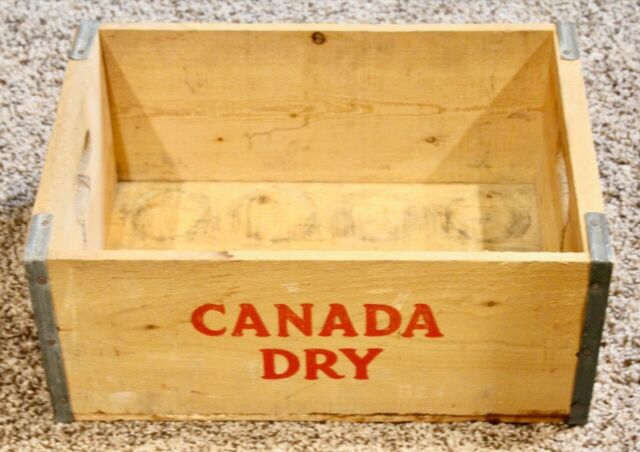 Canada Dry Wooden Box for sale | eBay