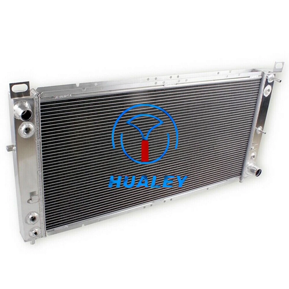 Алюминиевый радиатор подходит для Chevrolet/Chevy Tahoe GMC Sierra 1500 2500 3500 1999-2014 годов выпуска - Изображение 1 из 4