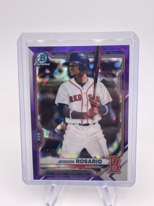 2021 Bowman Sapphire Edition Purple Refractor /20 Jeisson Rosario #BCP-37