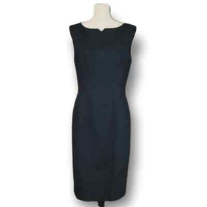Betty Barclay vintage black sleeveless sheath dress EU 38 - Picture 1 of 9