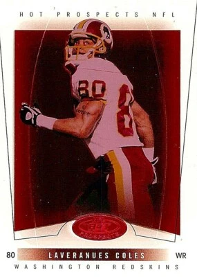 2004 Fleer Hot Prospects Red #70 Laveranues Coles REDSKINS /50 - Image 1 of 2