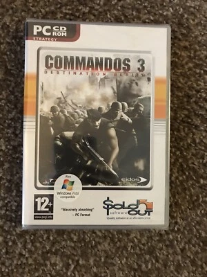 Commandos 3 Destination Berlin PC Game BRAND NEW SEALED - Image 1 of 2