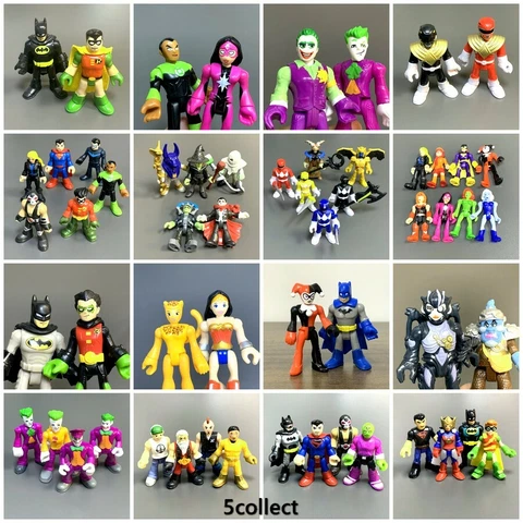 Lots Imaginext DC Super Friends Power Rangers Villains Robin Lantern Figures Cover
