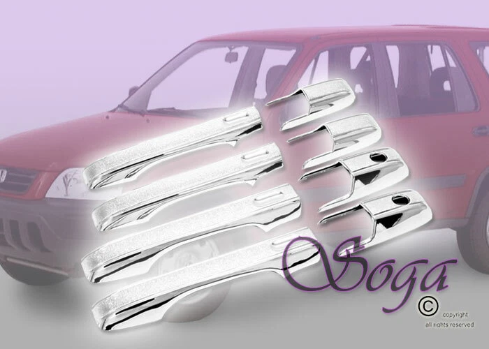 PARA HONDA CRV CR-V 2002-2006 CROMO MANIJA PUERTA SUPERPOSICIÓN CUBIERTAS 2003 2004! Foto 1 de 1