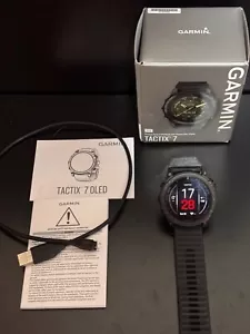 Garmin Tactix 7 AMOLED Edition Smartwatch - Black (010-02931-00) - Picture 1 of 11