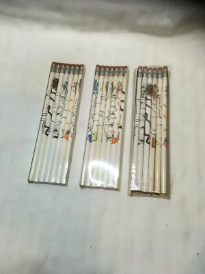 Vintage 20 Pencils 1978 Kellogg Co. 3 Sealed Packs Kellogg's Cereal Characters  - Image 1 of 4