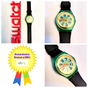 Swatch Gent Minareth GG126 1994 Vintage Orologio da polso Anni 90 Quarzo Quartz - Imagen 1 de 8