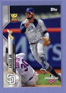 2020 Topps Opening Day Fernando Tatis Jr. Rookie Gold Cup #189 San Diego Padres - Picture 1 of 2