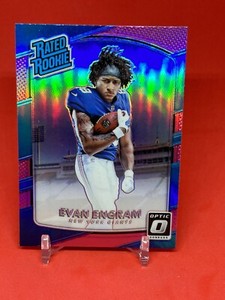 2017 Donruss Optic Evan Engram Pink Prizm Rated Rookie RC #180 Giants