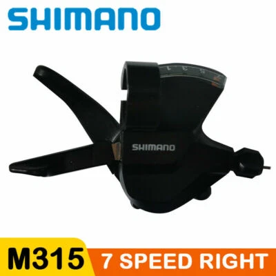 Shimano Altus SL-M315 7 Speed MTB Bike Trigger Lever Shifter Black - Image 1 of 4