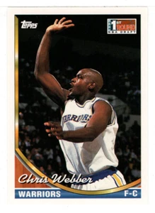 Chris Webber RC - Golden State Warriors (NBA Basketball) 1993-94 Topps # 224 MT - Picture 1 of 1
