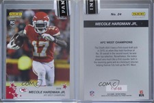 2019 Panini Instant NFL NFL Playoffs /85 Mecole Hardman Jr #24 Rookie RC