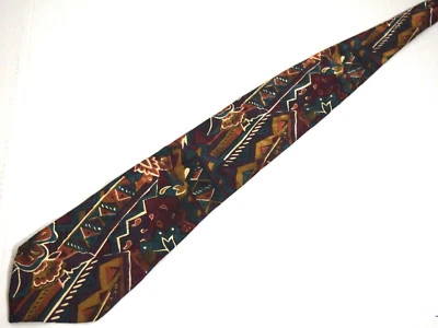 J.T. Corbata Beckett Para Hombre Púrpura Floral Geométrica 60" 100% Seda Carrera Foto 1 de 4