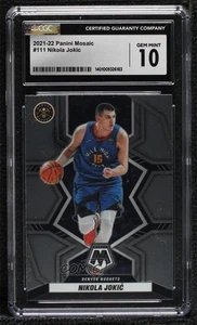 2021-22 Panini Mosaic Nikola Jokic #111 CGC 10 Gem Mint - Picture 1 of 3